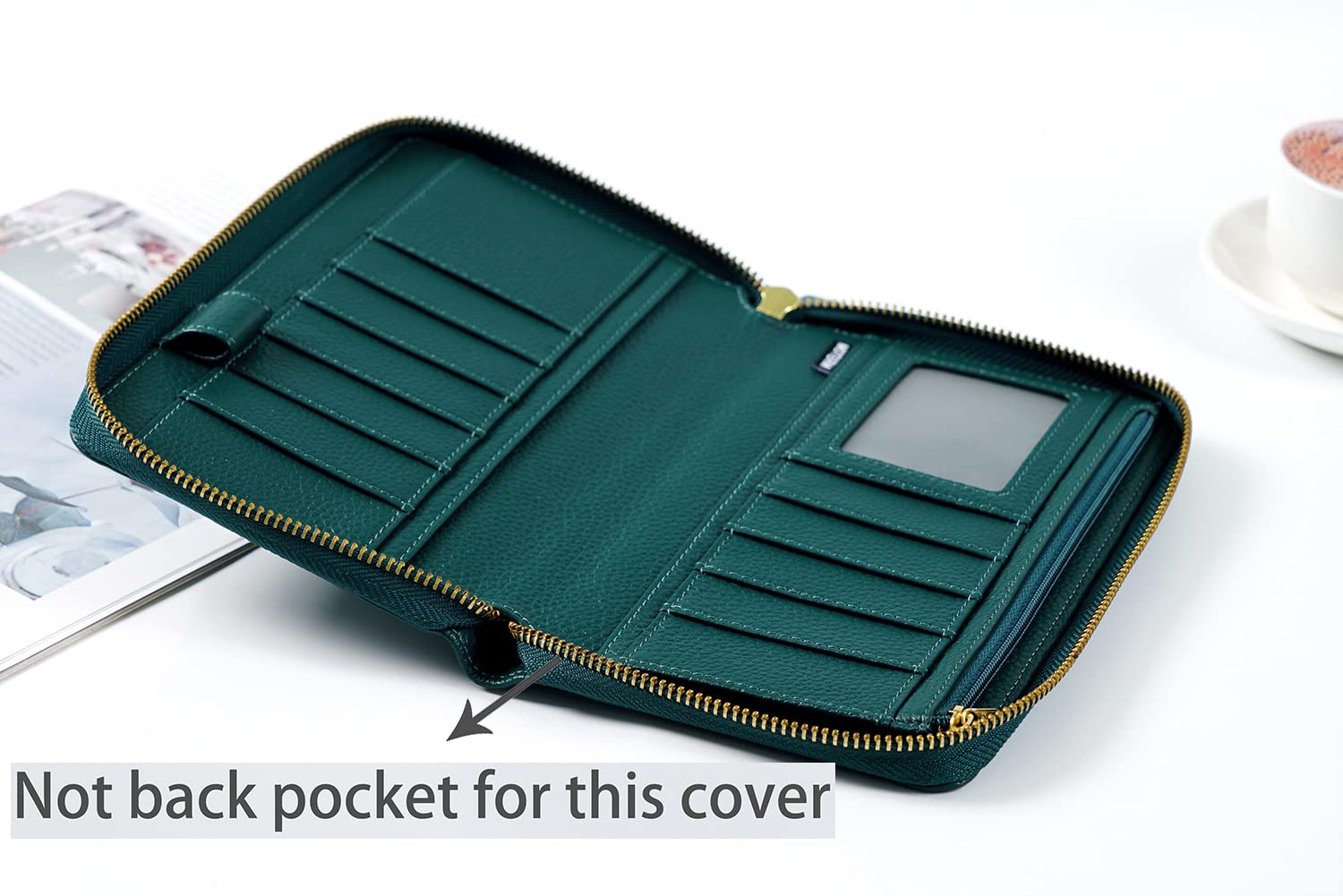 Moterm - Funda De Piel Para Cuadernos A6, Compatible Con Planificador Hobonichi, Stalogy Y