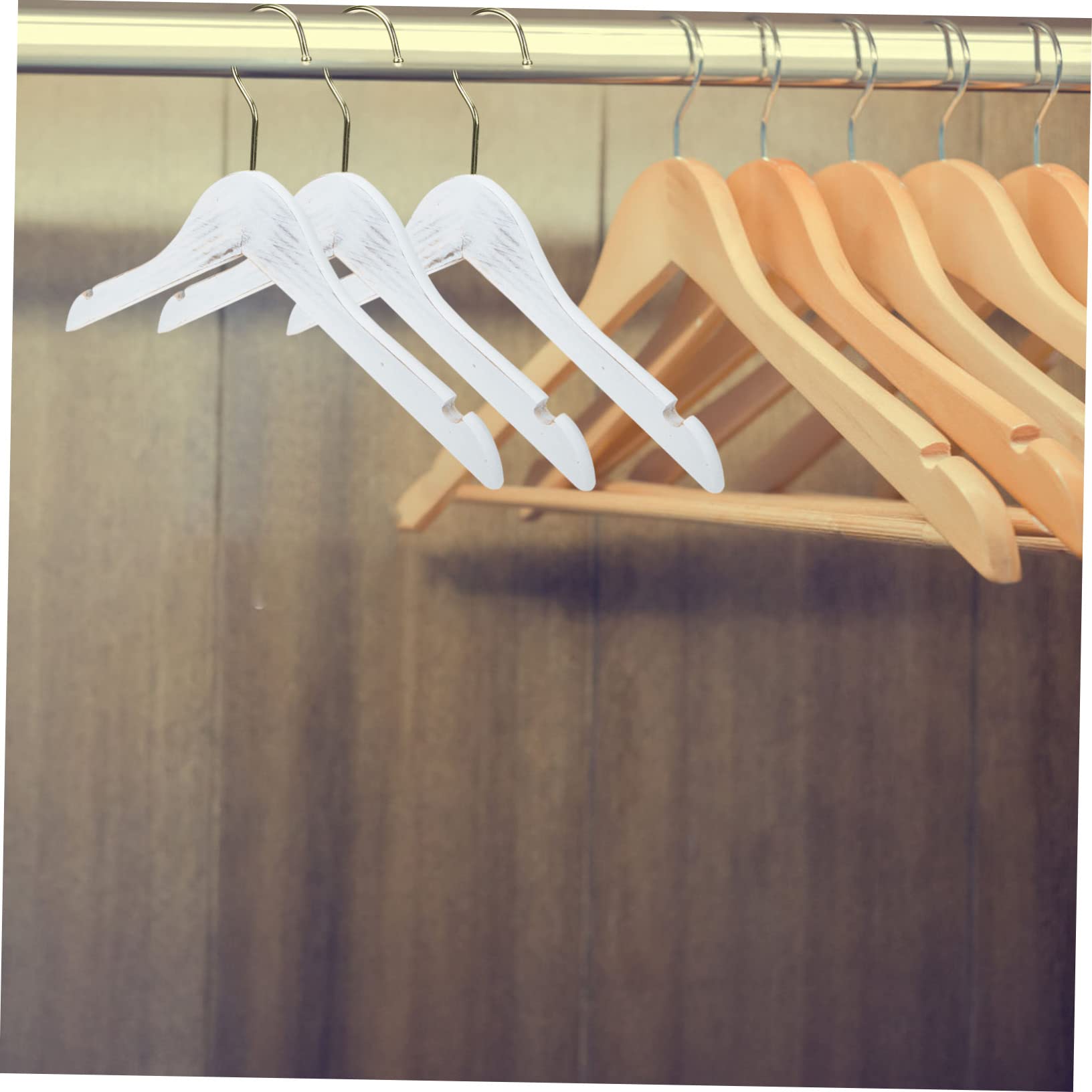 OKUMEYR 10pcs Children Hanger Babys Cloth Hanger Clothes Hangers for Closet Hangers Children s Hangers Clothes Drying Hanger Coat Hangers Clothing Hangers Wooden