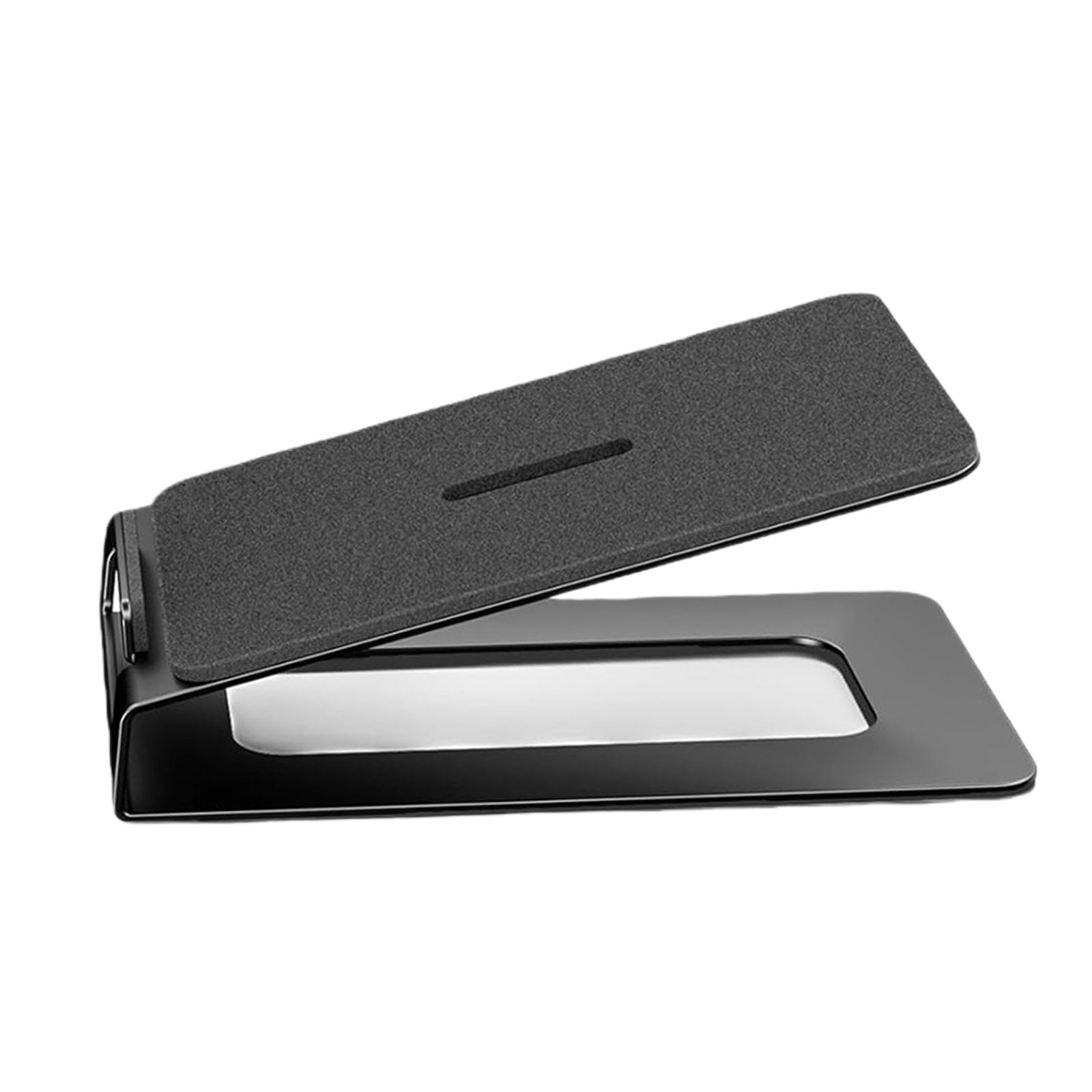 Soporte de altavoz de metal inclinable ajustable Base antideslizante segura para estanterías altavoces de escritorio mejora la claridad del sonido estante de altavoz de metal