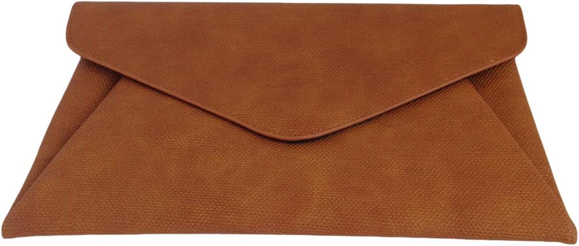 JNB Synthetic Leather Double Pocket Envelop Clutch | Synthetic Leather, Double Pocket