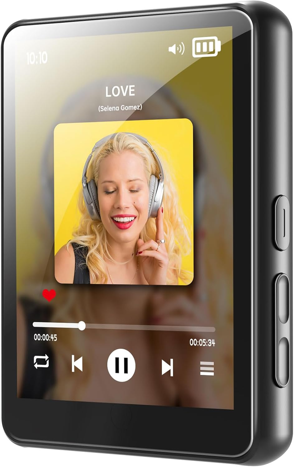 128GB MP3 Player with Bluetooth 5.0, 2.4" Full Touch Screen