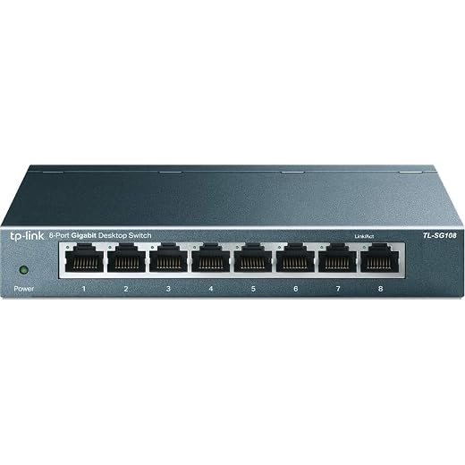 TP‑Link 8‑Port Gigabit Unmanaged Switch