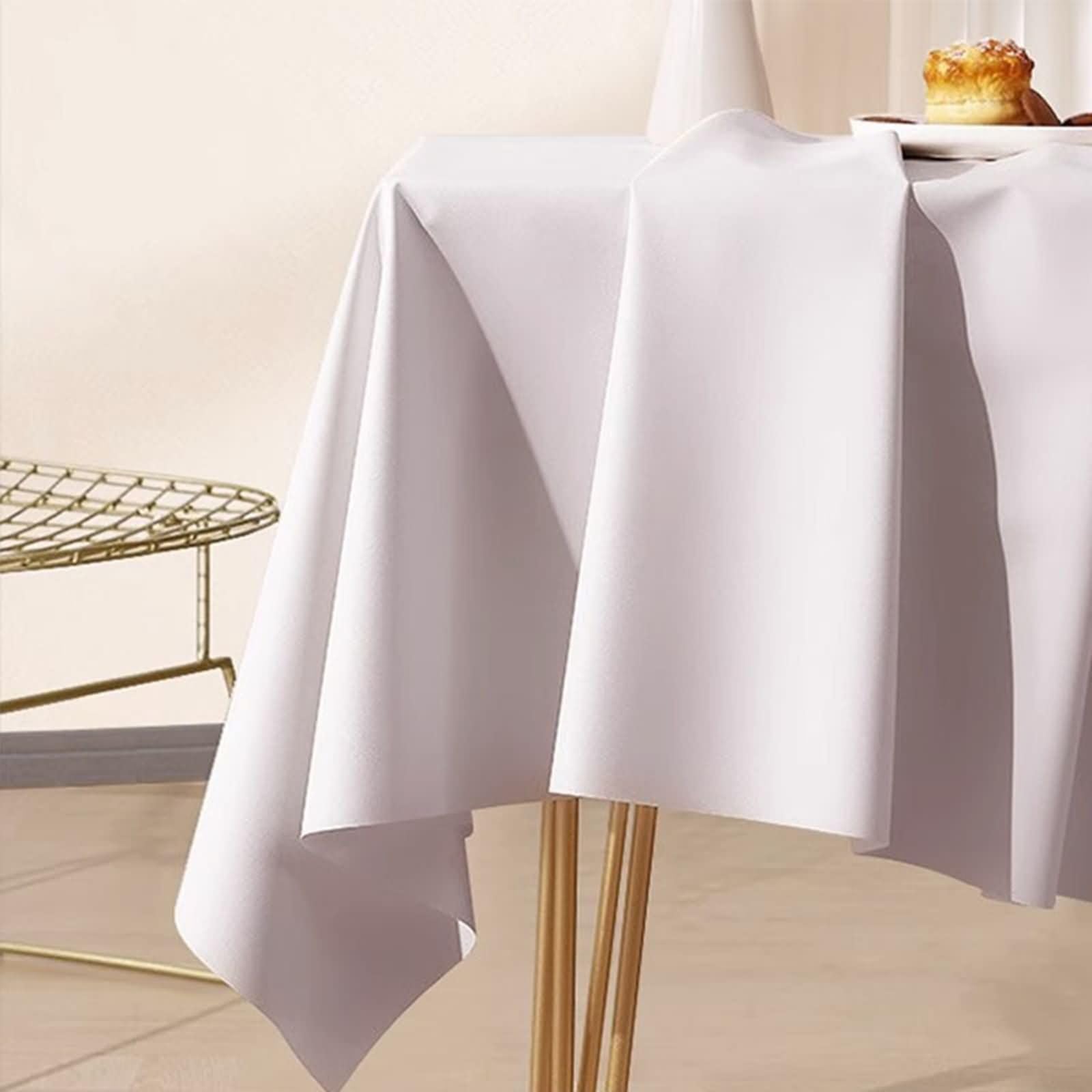 Nappe table impermeable anti tache PVC 140x180 violet clair uni Beydodo