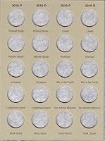 Vista 6 de H.E. Harris & Co. US Washington National Parks Quarter Coin Folder Two Volume Set P & D 2010 – 2021#2880,2881
