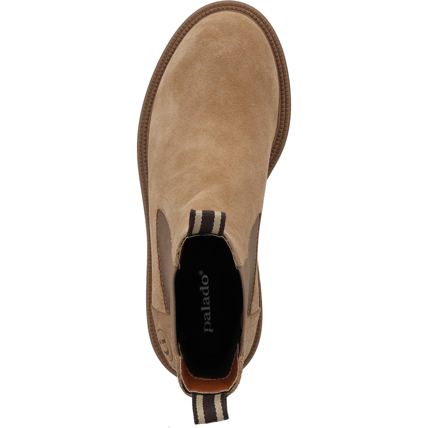 Palado Damen Chelsea Boots Luctoria – leichte gefütterte Stiefeletten aus hochwertigem Rindsleder – elegante Ankle Boots für Herbst & Winter