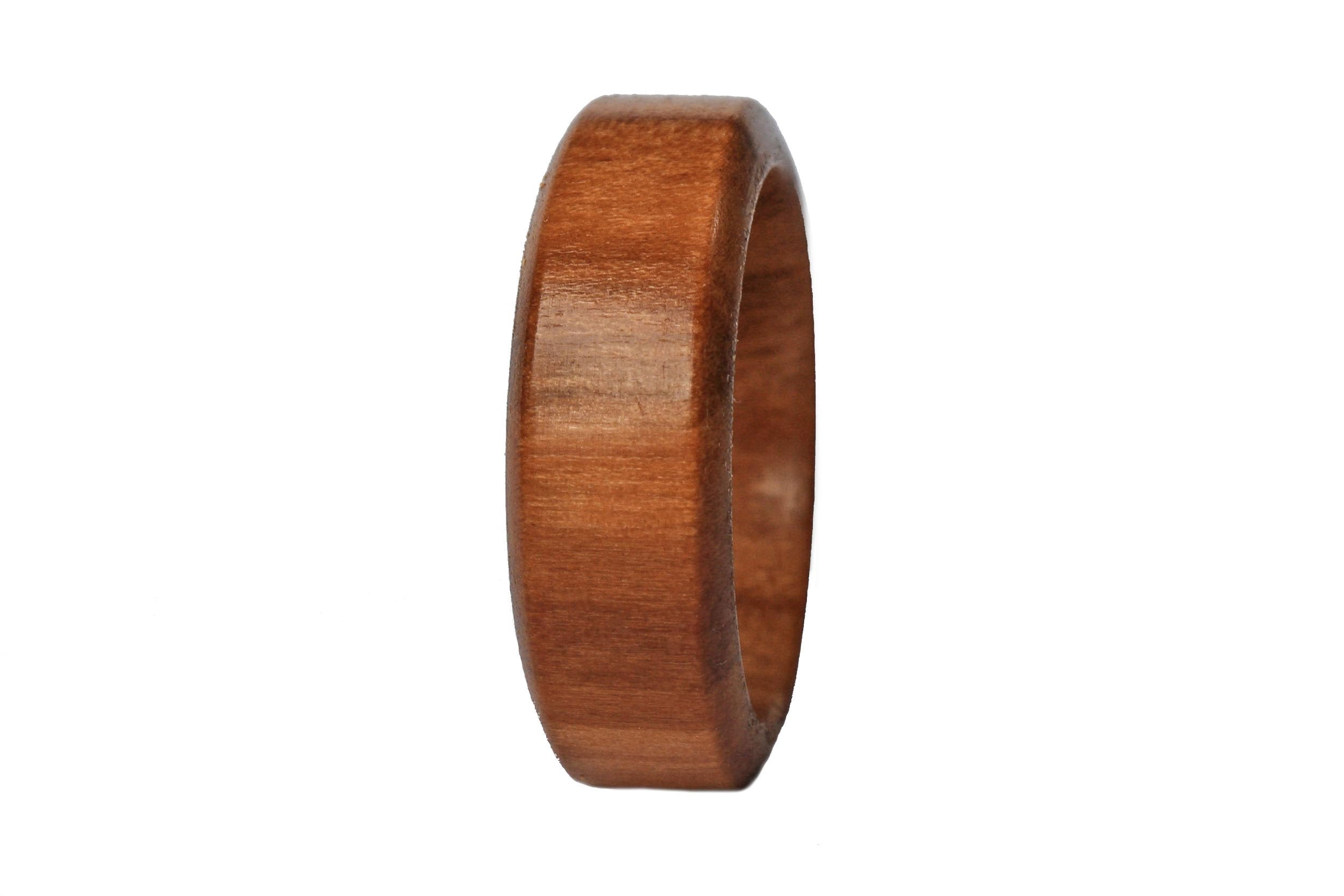 Holzring - Schmuck - Ring aus Apfelholz - Handarbeit für Damen und Herren (58 (18.5))