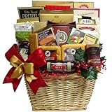 Best All Around Gourmet Food Gift Basket with Smoked Salmon (Chocolate Option)