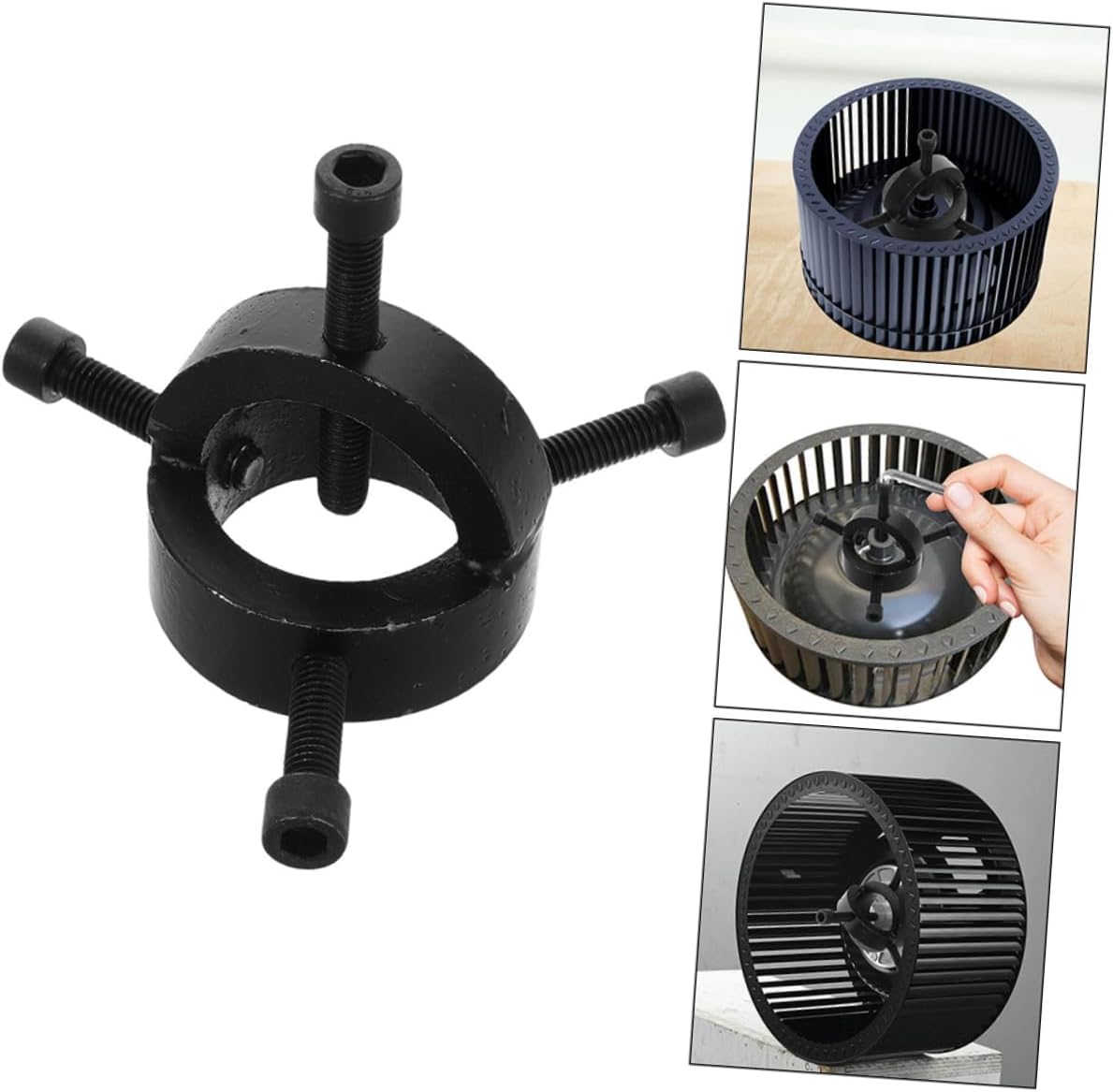 Steel Fan Wheel Puller Tool for Range Hood Appliance Repair