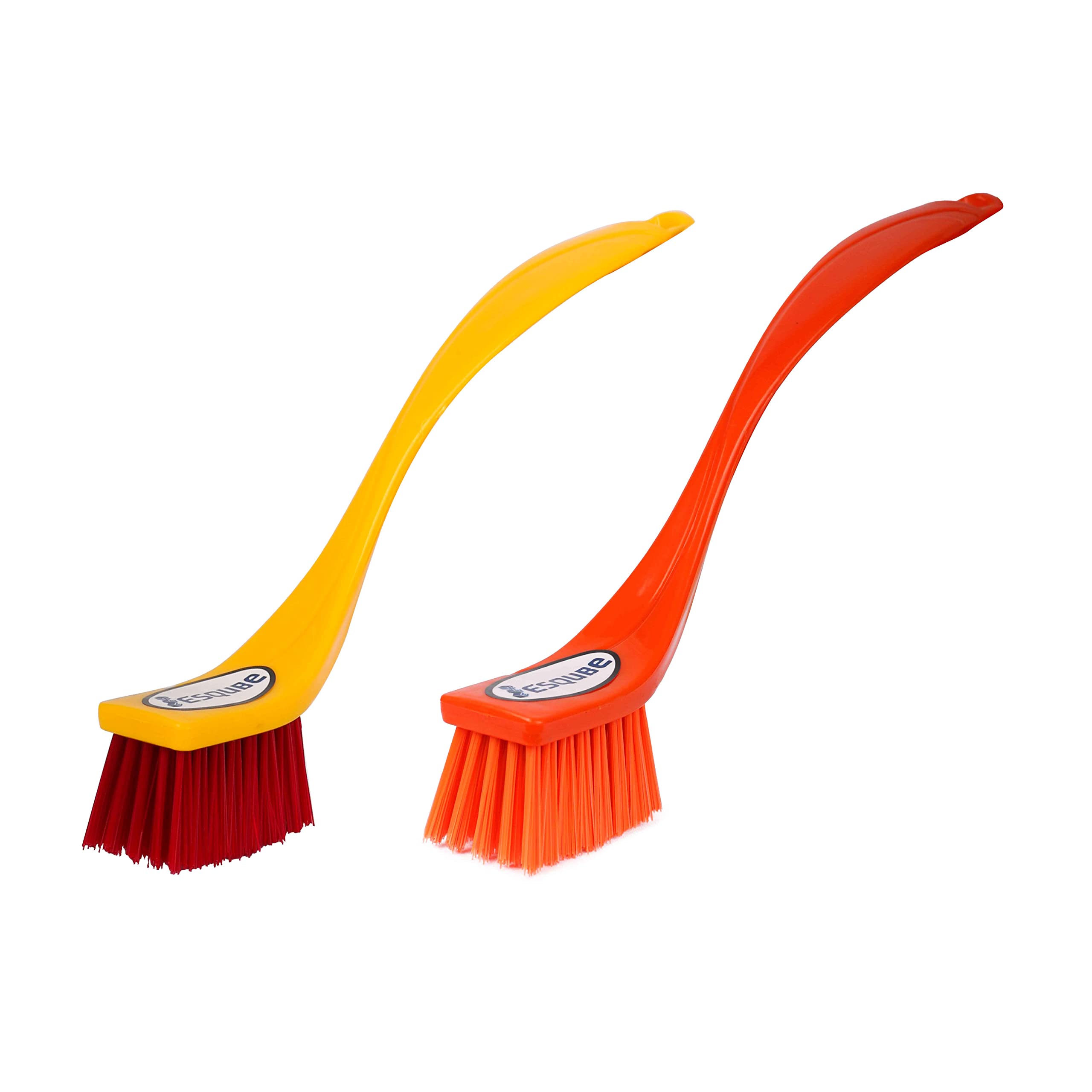 ESQUBE® Wash Basin Brush With Long Handle Pack Of 2