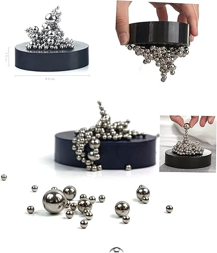 Miniatura 4 de happystuffus 171 piezas magnéticas de escultura magnética bloques de construcción para aliviar el estrés, juguetes de escritorio, regalos de