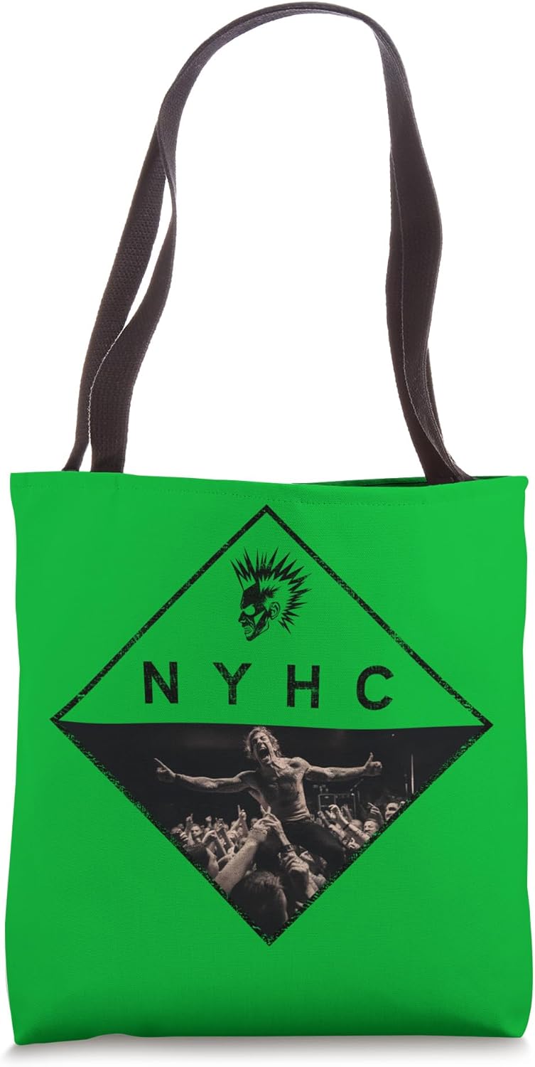 NEW YORK Hardcore Design NYHC Tote Bag Clothing, Shoes