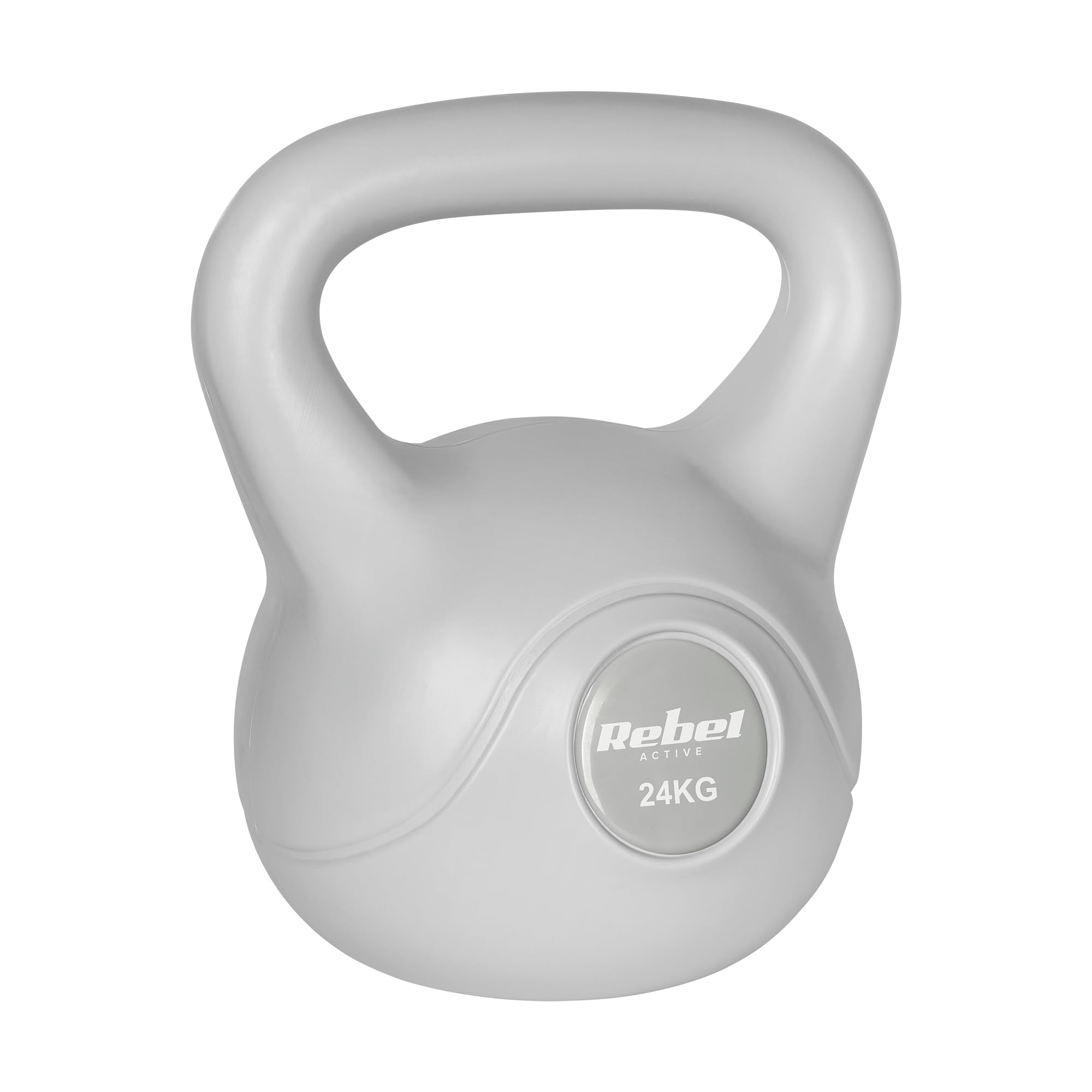Rebel Electro Kettlebell Bituminoso 24kg RBA-2322G-24 Grigio