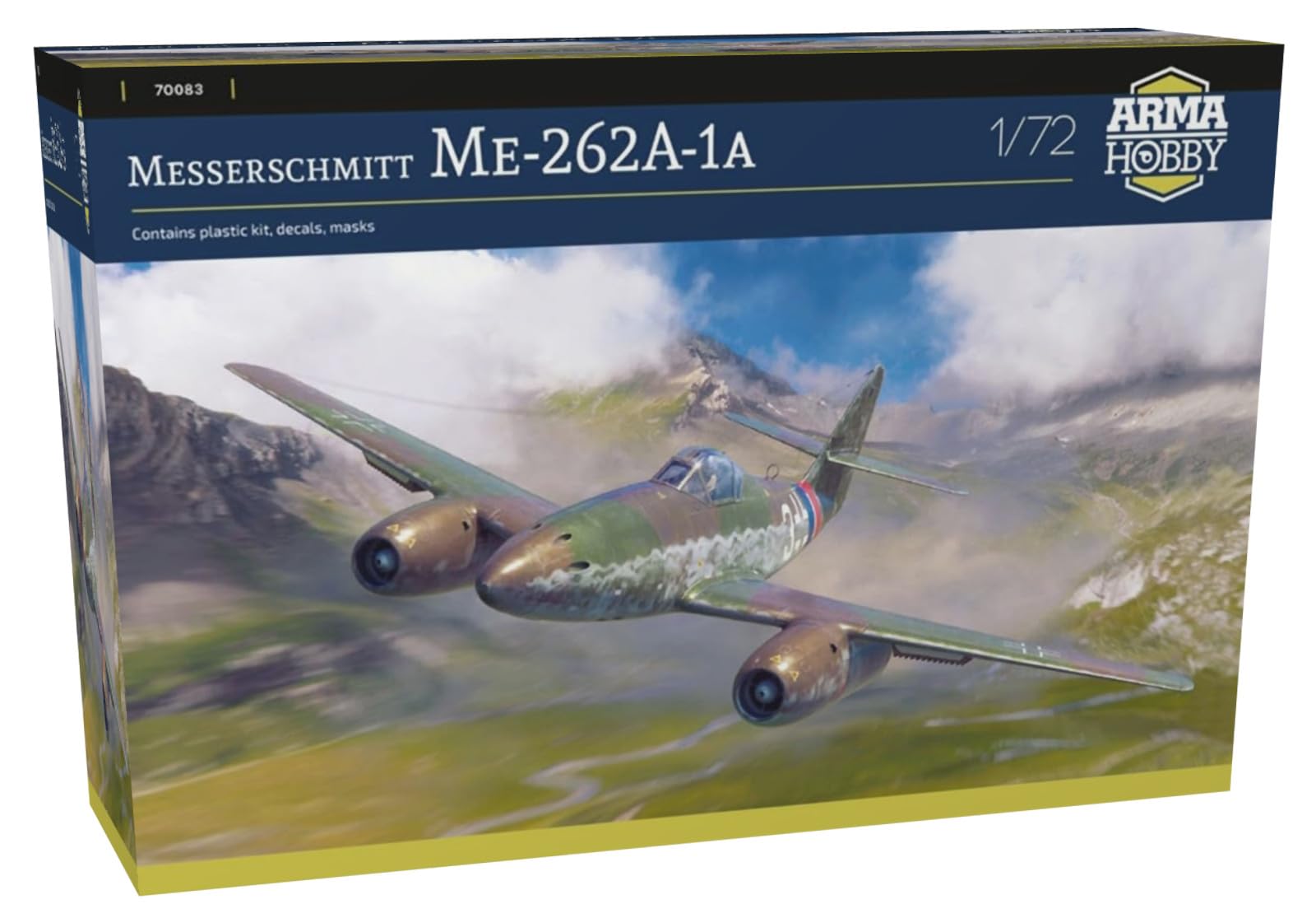 Amazon | アルマホビー 1/72 メッサーシュミット Me262A-1a プラモデル
