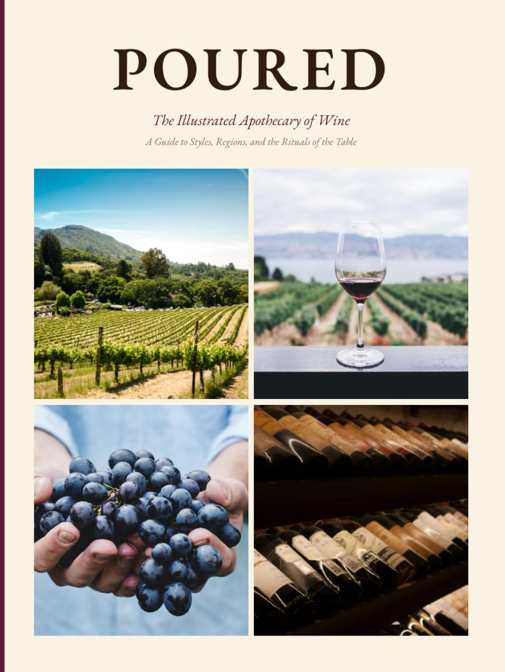 Poured: The Illustrated Apothecary of Wine A Guide to Styles, Regions, and the Rituals of the Table (THE RITUAL LIBRARY)