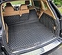 Worth-Mats Car Trunk Mat Compatible with Porsche Cayenne SUV Fuel 2019-2021-Newest 3D Full Coverage Cargo Liner Black with Gold Stitching