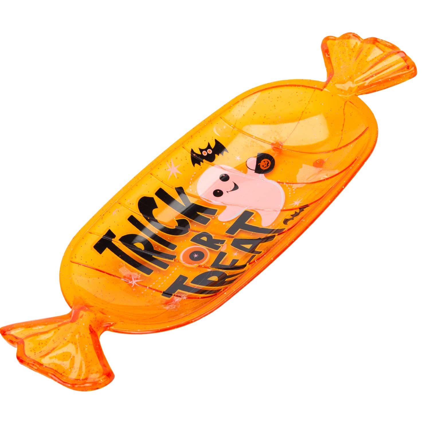 Vfm E-Store Orange Vfm - Halloween Sweet Tray Trick Or Treat Decal Scary Halloween Party - Candy Dish Haunted House
