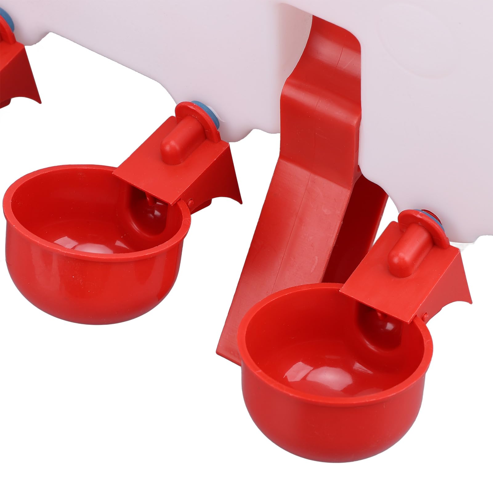 Alomejor Abbeveratoio per Polli Mangiatoia Automatica per Pollame da 10 Litri per Anatre, Oche, Fonte di Acqua Pulita (L)