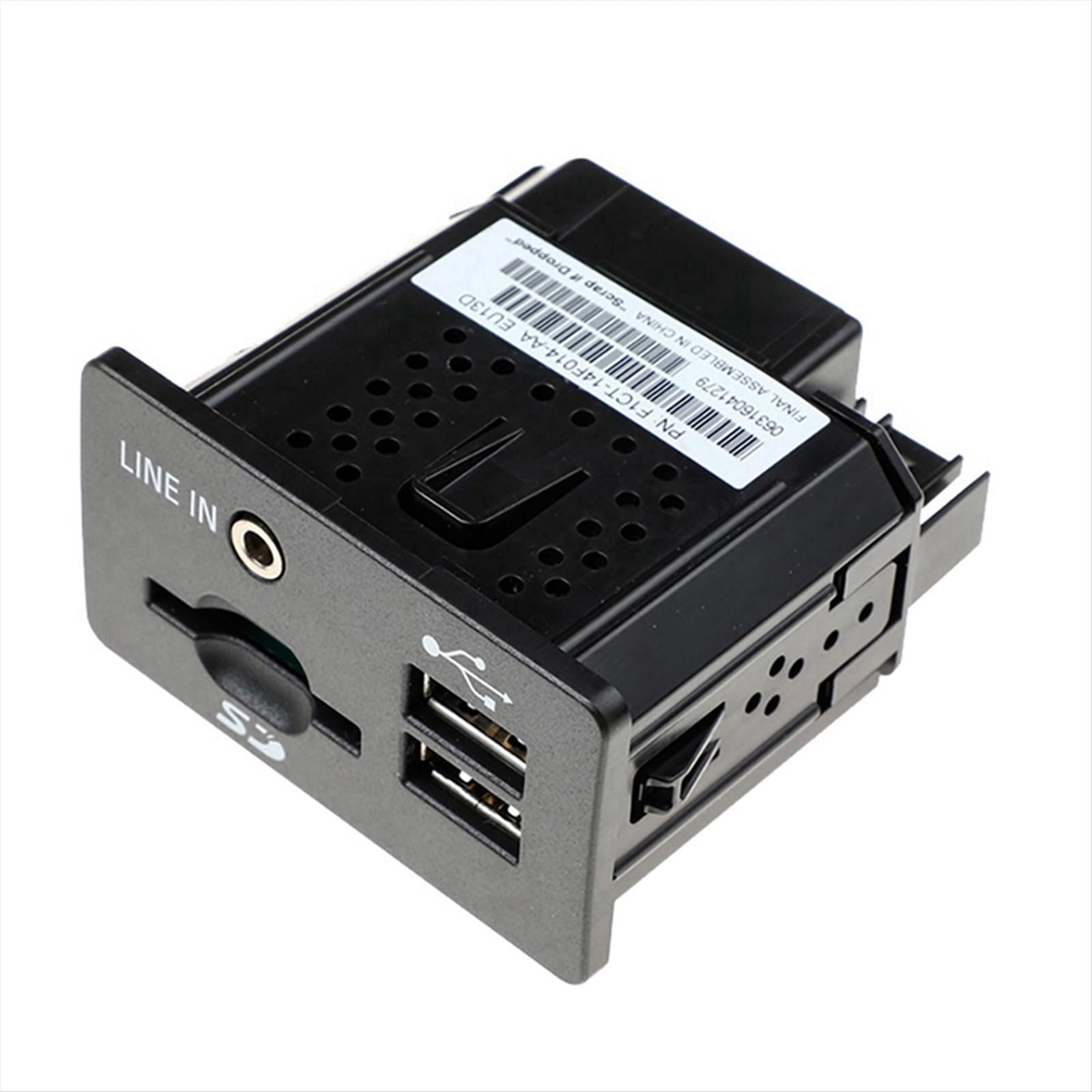 Odtwarzacz Gniazdo USB Akcesoria samochodowe Port USB z czytnikiem kart Części do naprawy samochodu do TRANSIT