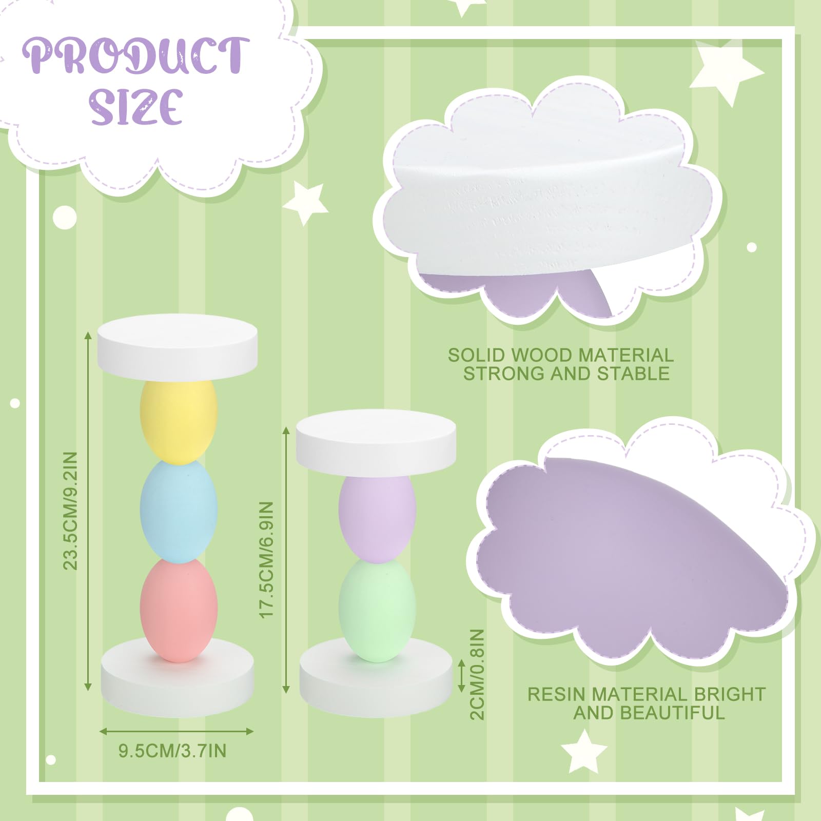 Amazon.co.jp: Hushee イースターキャンドルホルダー イースター