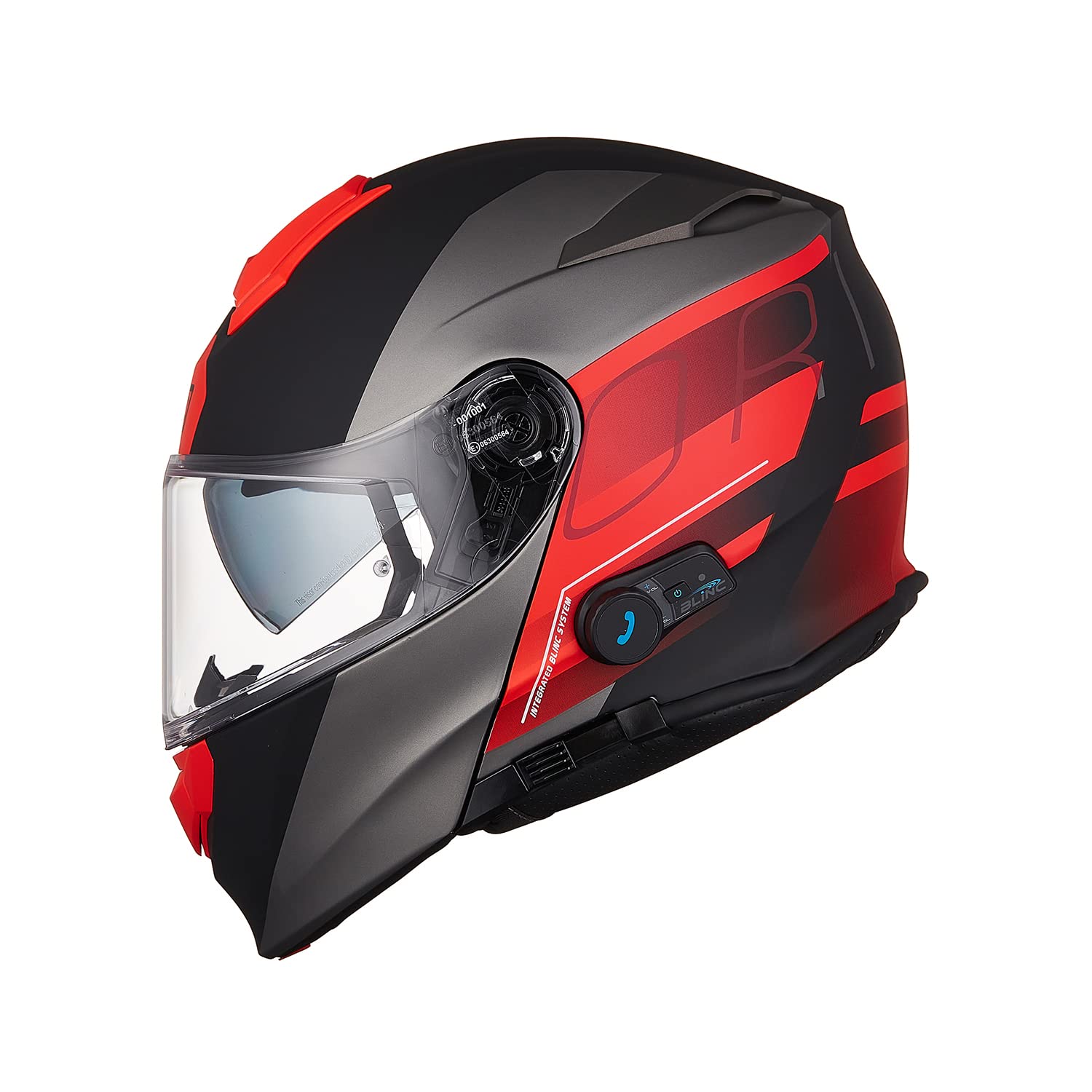 ORIGINE Casco de Motocicleta Modular con Bluetooth Casco de Motocicleta con Esfera de Voz 22-06 Aprobado por ECE