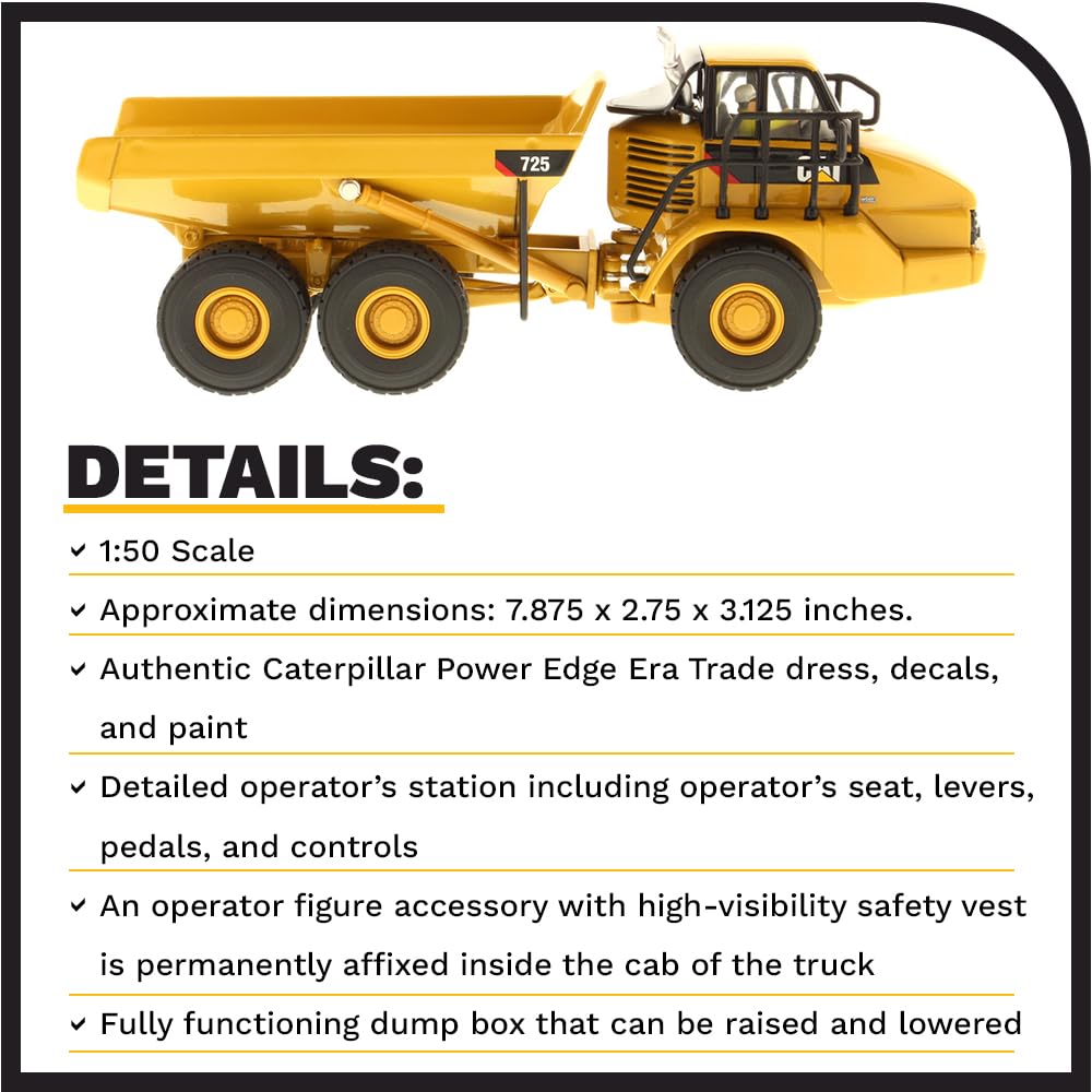 Amazon.com: Caterpillar 725 Articulated Truck Core Classics Series