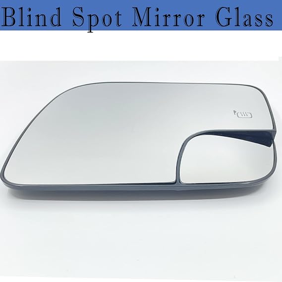 Left Side Mirror Glass Compatible with Ford Explorer 2011 2012 2013 2014 2015 2016 2017 Driver Side Heated Mirror Glass BB5Z17K707A BB5Z17K707B Convex Mirror with Backing Plate