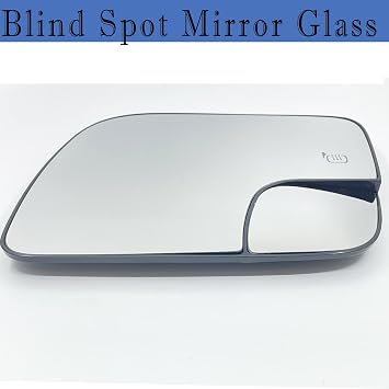 Left Side Mirror Glass Compatible with Ford Explorer 2011 2012 2013 2014 2015 2016 2017 Driver Side Heated Mirror Glass BB5Z17K707A BB5Z17K707B Convex Mirror with Backing Plate