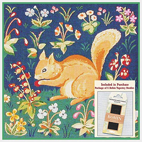Orenco Originals Medieval Squirrel Detail Lady UnicornWith Needles Counted Cross Stitch Pattern