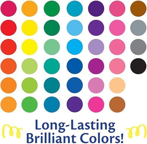 Vista 13 de Crayola marcadores lavables ultra limpios, trazo grueso, 40