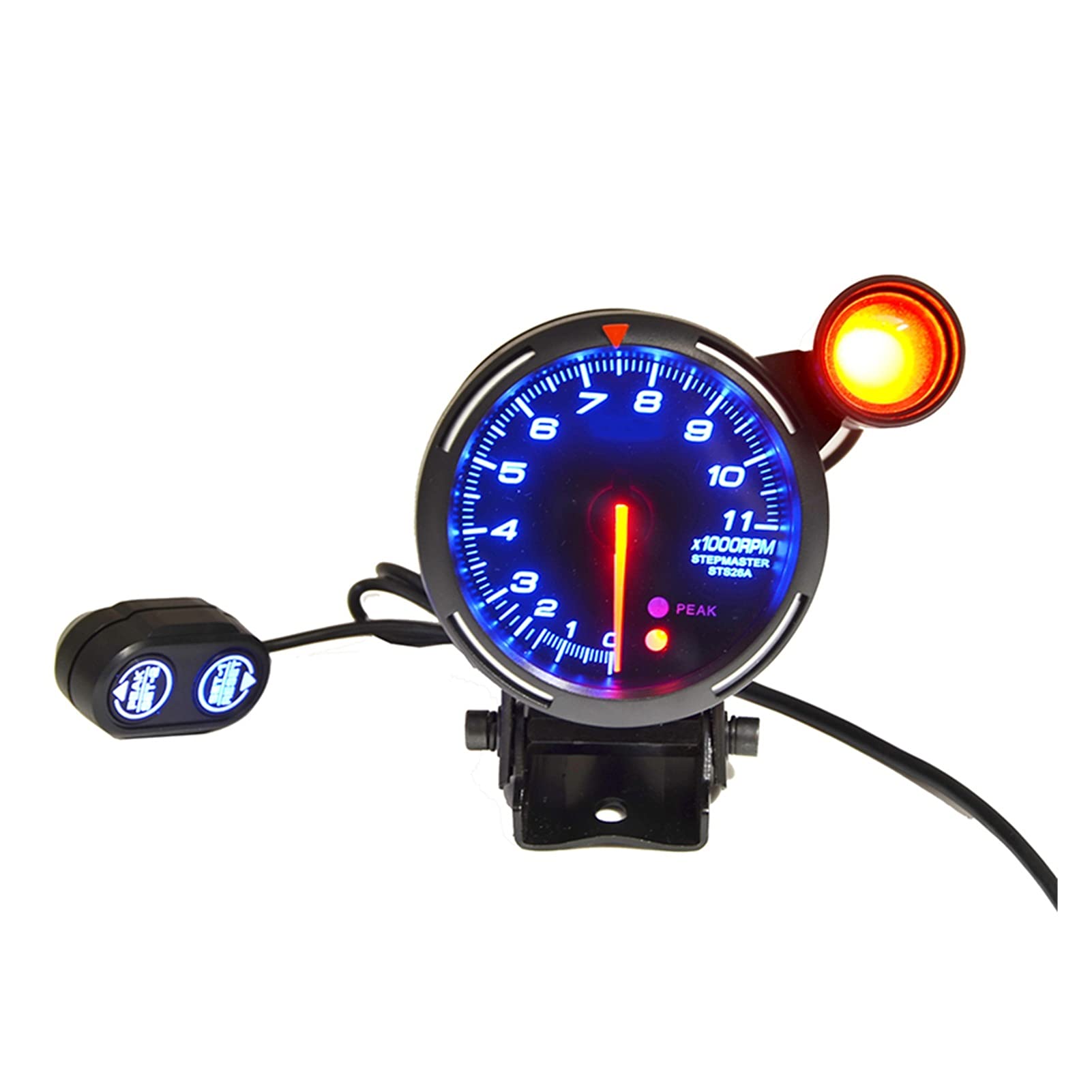 Amazon.co.jp: オートゲージ タコメーター 車で80mm RPM.タコメータ0