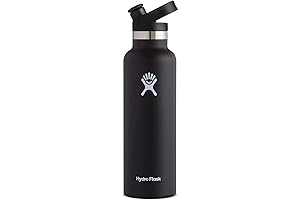 Hydro Flask Standard Mouth Water Bottle with Sport Cap (21 oz)