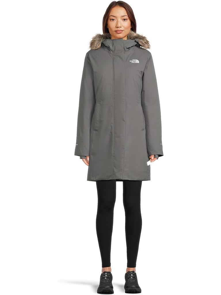 Gray The North Face Arctic Parka
