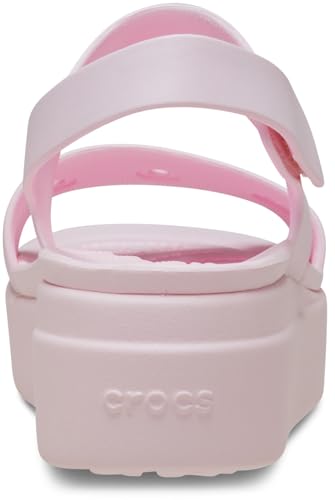 Image of Crocs Women's Brooklyn 4U Low Wedges, Platform Wedge Sandals for Women