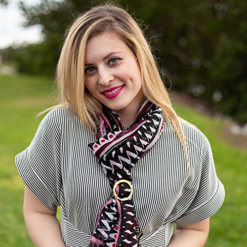 PammyJ Hammered Round Scarf Ring2