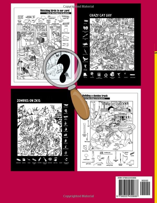 Hidden Objects Picture Book For Adults: Seek And Find Picture Puzzle Games | Perfect Gifts | Where Is It Challenge Activities For Boys & Girls, Men & Women Relaxation image 3