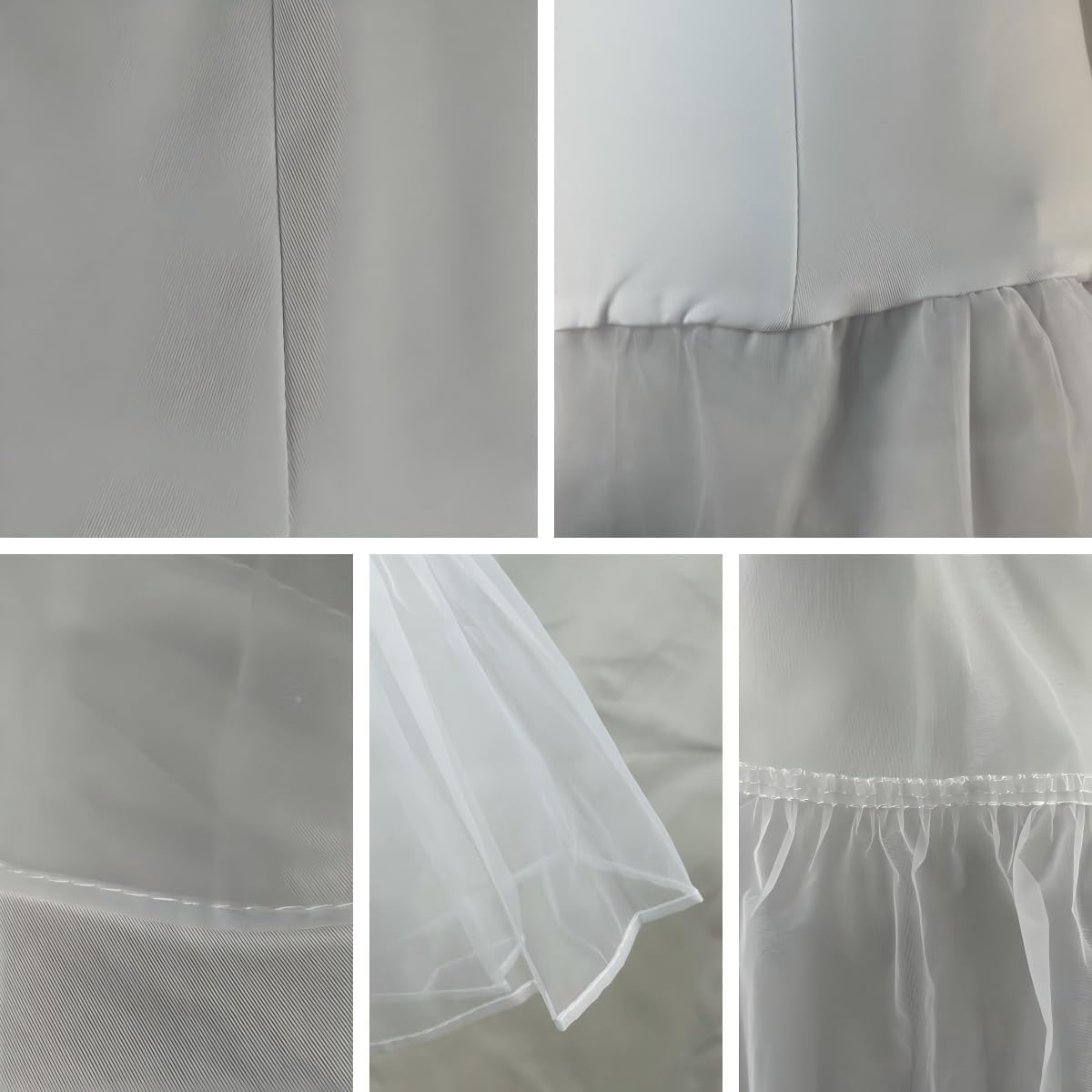 Women's 50s Vintage Petticoat 26" Crinoline Rockabilly Tutu Skirt Slip S-L… - Image 3