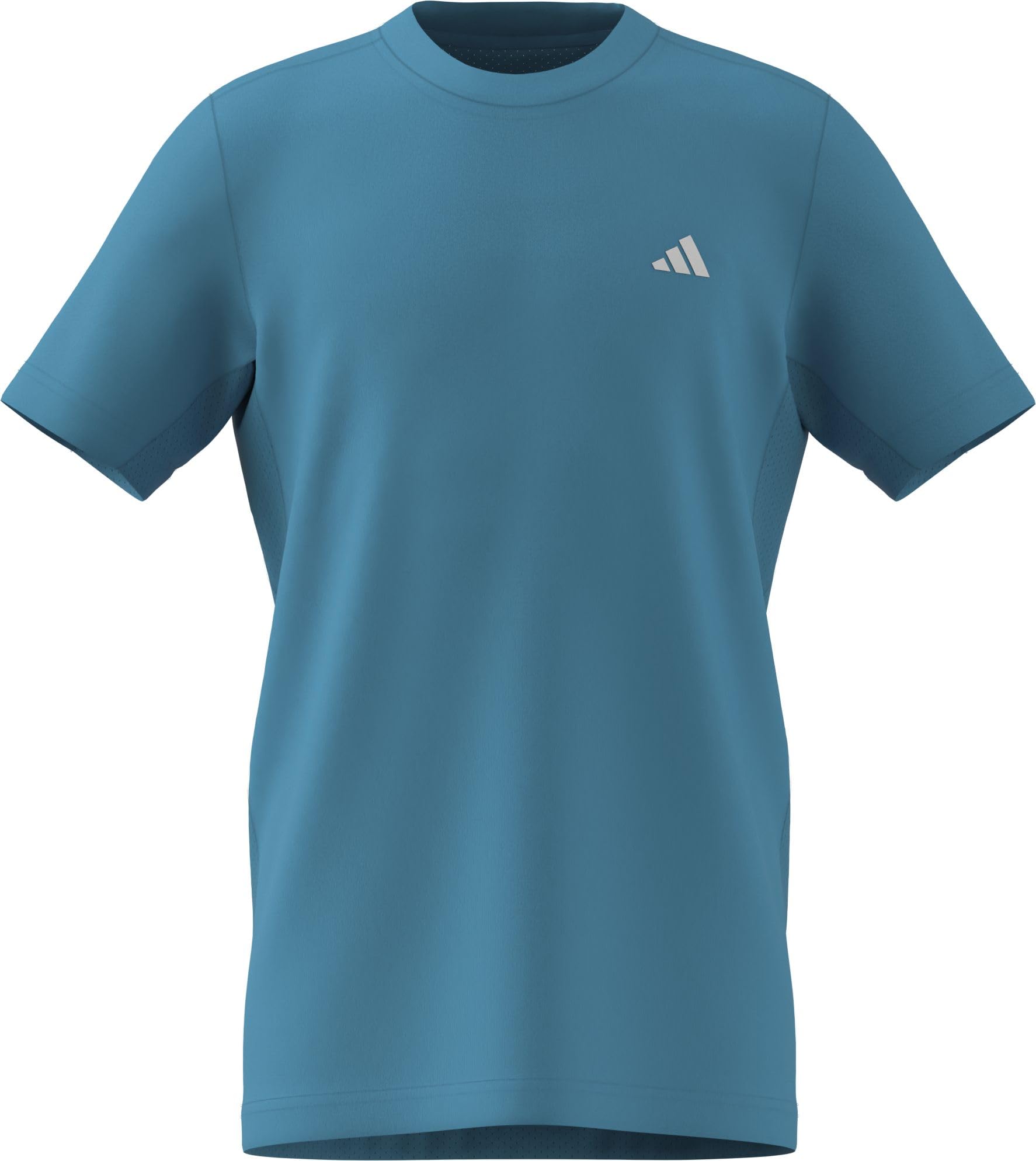 adidas Boy's Boys Club Tennis T-Shirt, Signal Cyan, 5-6 Years