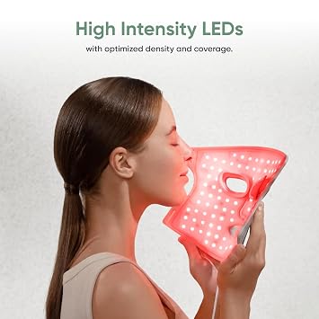 Nanoleaf FDA-Cleared LED Light Therapy Face Mask with 7 Treatment Modes