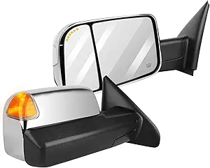 FEIPARTS Towing Mirror with Power Heated Glass and LED Turn Signal
