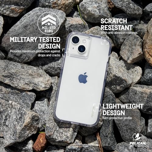 Pelican Ranger iPhone 15 Case - Protective Phone Case - Clear - image 5