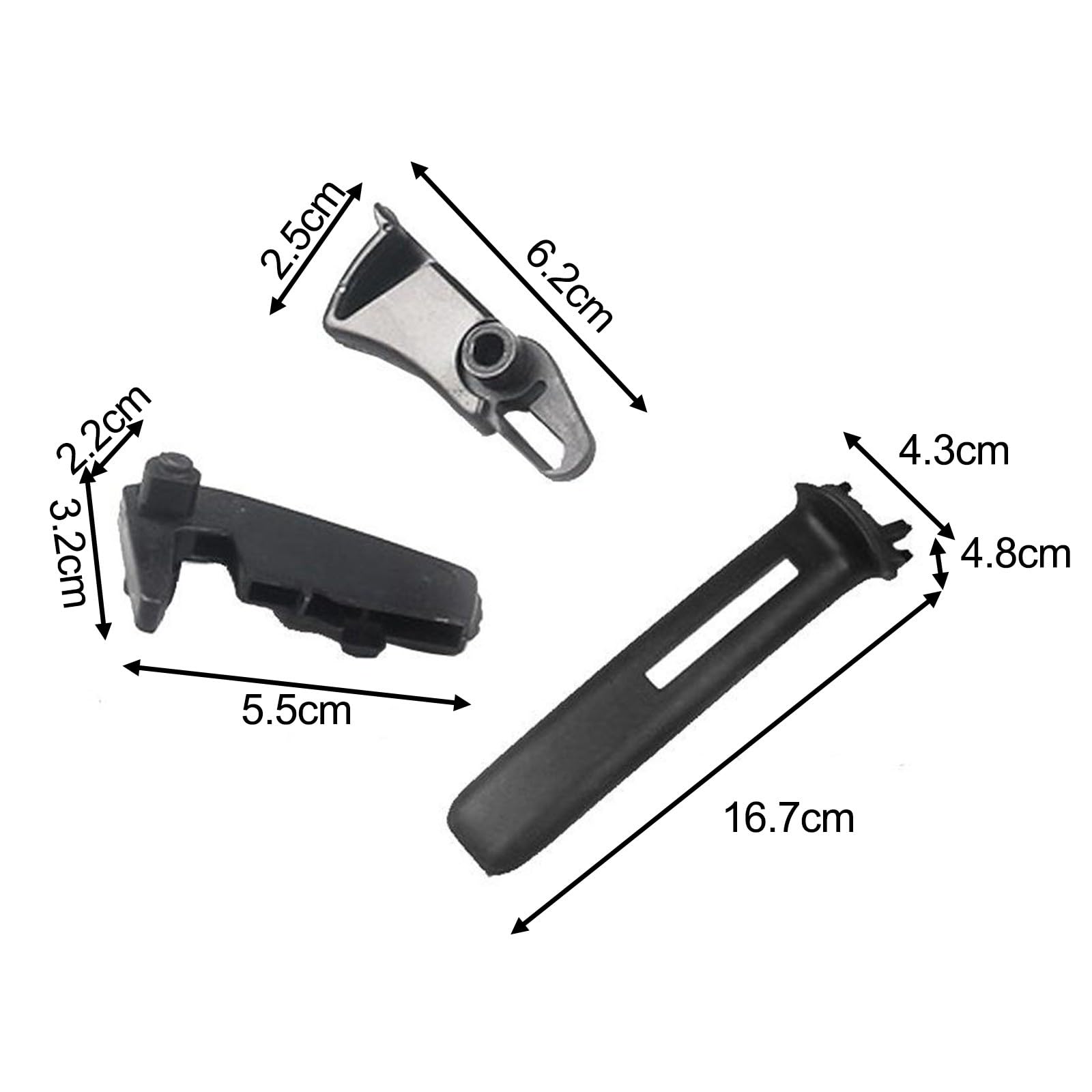 Accessoire de rechange STIHL MS 251/241/231 Coque avec gâchette et contrôleur plastique noir lot de 1 ou 3 pièces