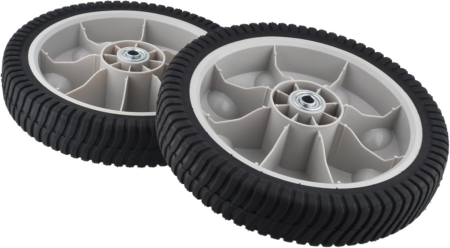 2pcs Rear Wheel Replacement for MTD Troy- Bilt 734-04019 734-04127 12 X 2.125 S-Wave Lawn Mower