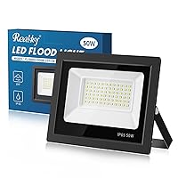 Realky 50W Faretto Led da Esterno, Potenti Faretti Led Esterni 5000LM