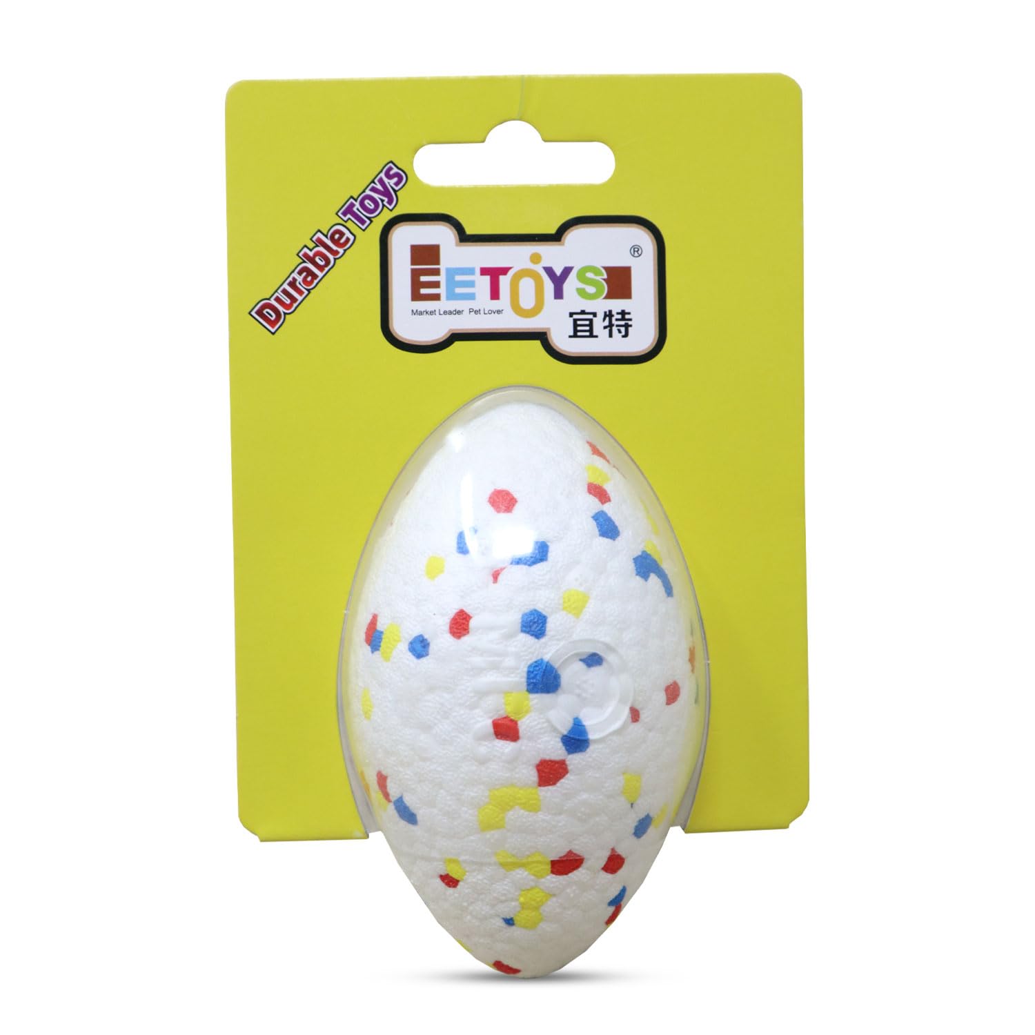 Plushmate Interactive Thermo Dog Rugby Ball Chew Toy – Durable & Bite Resistant for Aggressive Chewers | Lightweight, Bouncy, Floating Fetch Toy for Small & Medium Dogs – Small Plushmate Interactive Thermo Dog Rugby Ball Chew Toy – Durable & Bite Resistant for Aggressive Chewers | Lightweight, Bouncy, Floating Fetch Toy for Small & Medium Dogs – Small