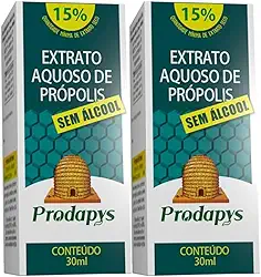 Extrato Aquoso de Própolis (Sem Álcool) 30ml Prodapys | Kit 2 Frascos