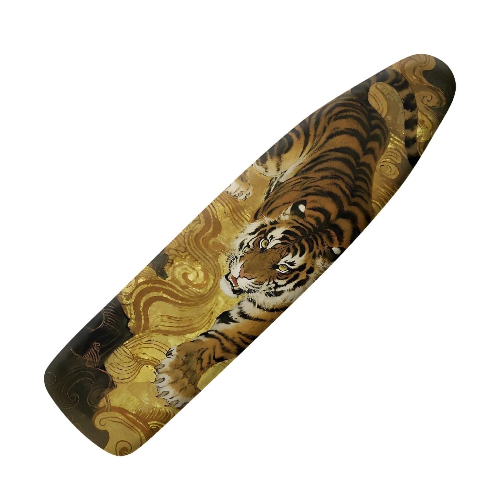Large ironing board cover 130 x 45 Yellow Tiger Ironing Board Cover And Thick Padding Easy Fit in Multiple Sizes with Elastic Drawstring,durable,iron board covers fits all,Machine Washable