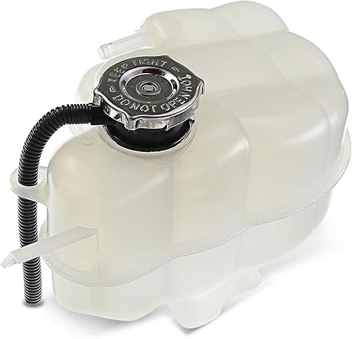 A-Premium Tanque de depósito de recuperación de desbordamiento de refrigerante presurizado con tapa y tubo para DOHC, 6Cyl 3.5L 3.6L Compatible con