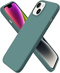 ORNARTO Compatible avec iPhone 14 étui 6.1, Silicone liquide mince 3 Couverture de protection en caoutchouc souple recouvert de couches 6.1 inch-Chalk Pink.Léger design, Silky-Soft Touch, finition anti-empreinte, surface facile à nettoyer, interi microfibre
