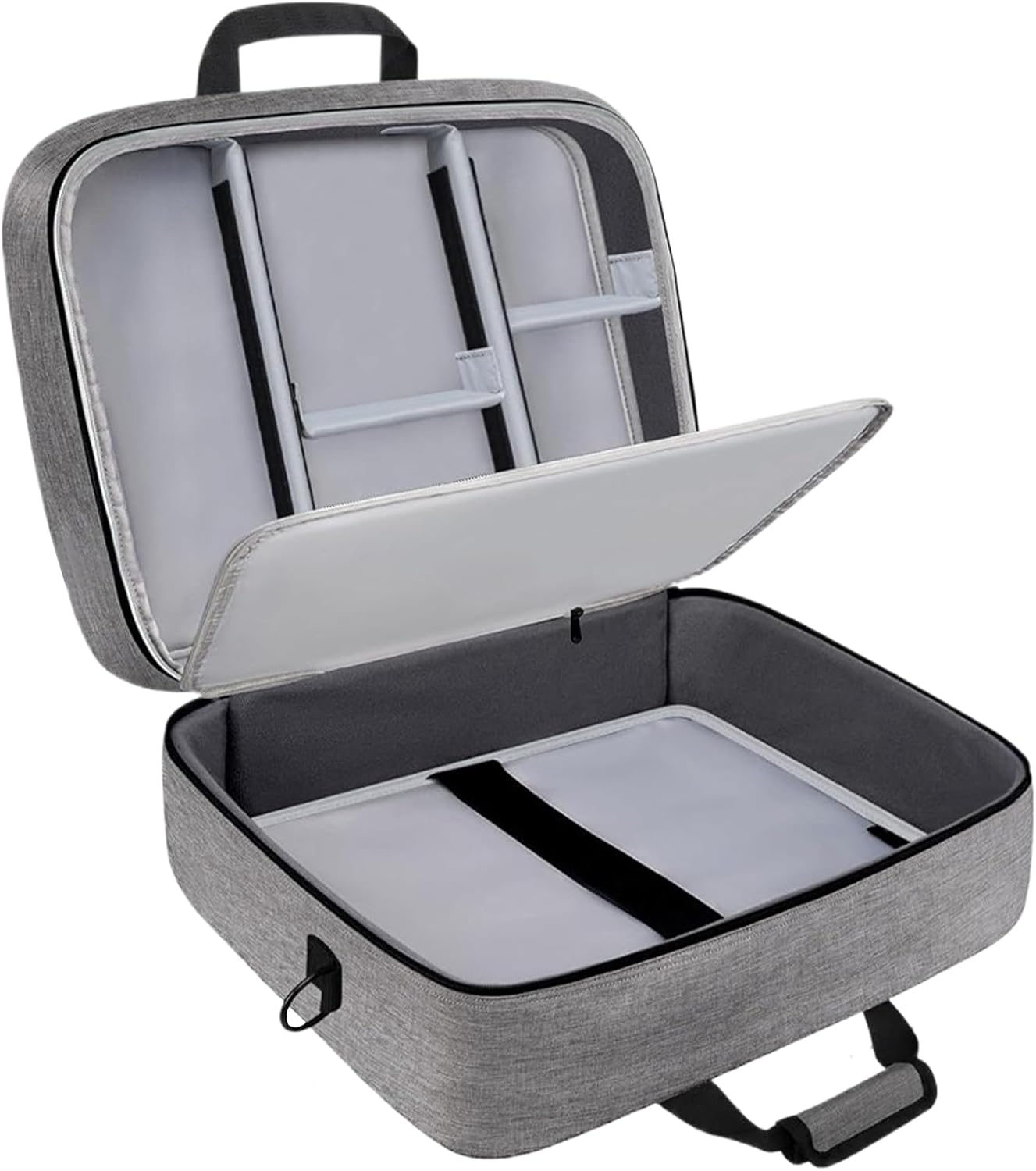 Uhngw Audio Mixer Carrying Case | Protective DJ Mixer Bag with 10mm Padding,Scratch-Resistant Sound Instrument Accessories Storage with Detachable Shoulder Strap for Cables, Microphones, Cords, Uhngw Audio Mixer Carrying Case | Protective DJ Mixer Bag with 10mm Padding,Scratch-Resistant Sound Instrument Accessories Storage with Detachable Shoulder Strap for Cables, Microphones, Cords,