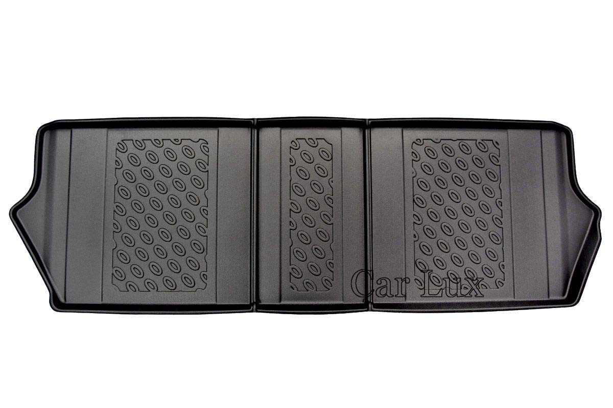Car Lux AR6944644 - Alfombras Alfombrillas de Goma Exclusiv Tipo cubeta 3D para Vito Larga W447 Desde 2014-